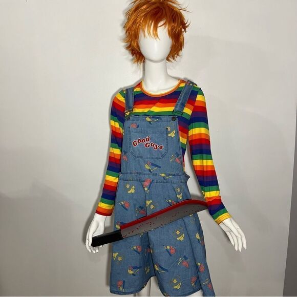 Chucky "Wanna Play" Halloween Costume -- 1X - Picture 6 of 13